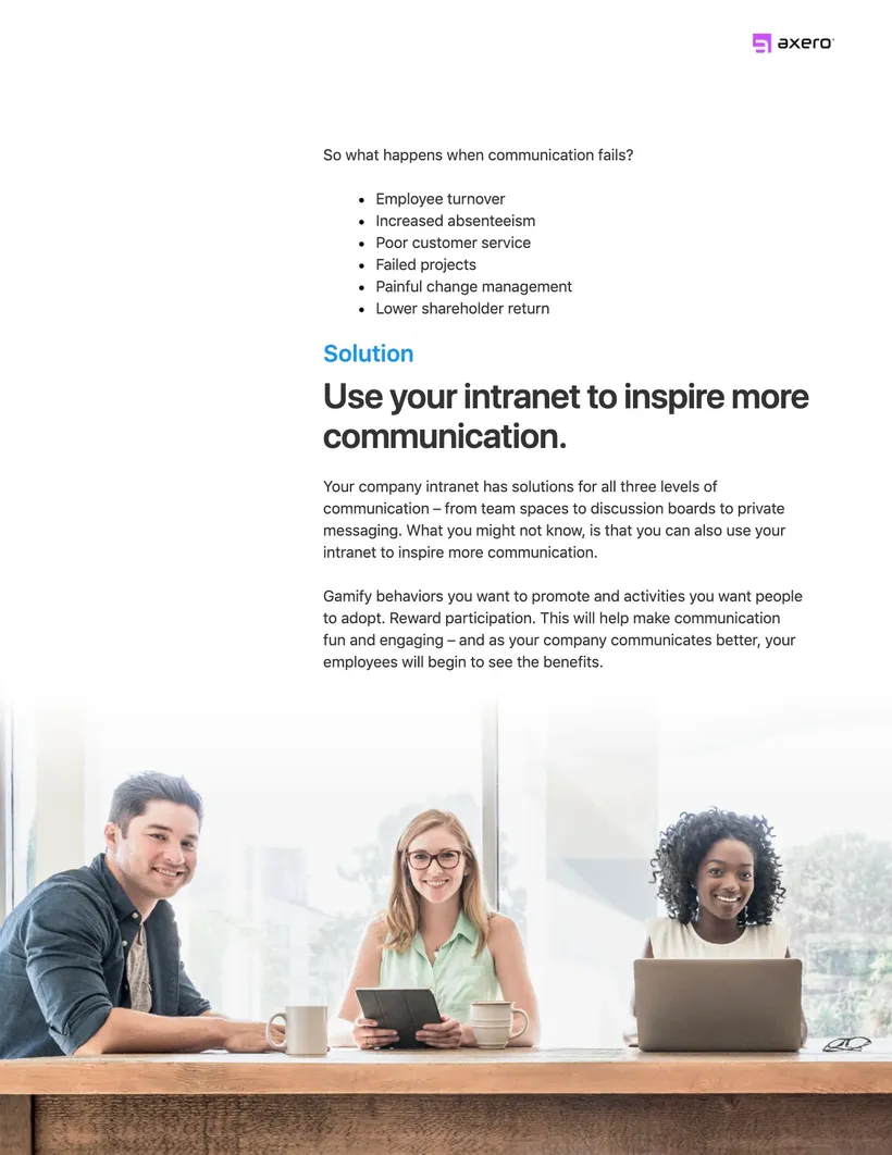 Axero ebook page, 12 of 12