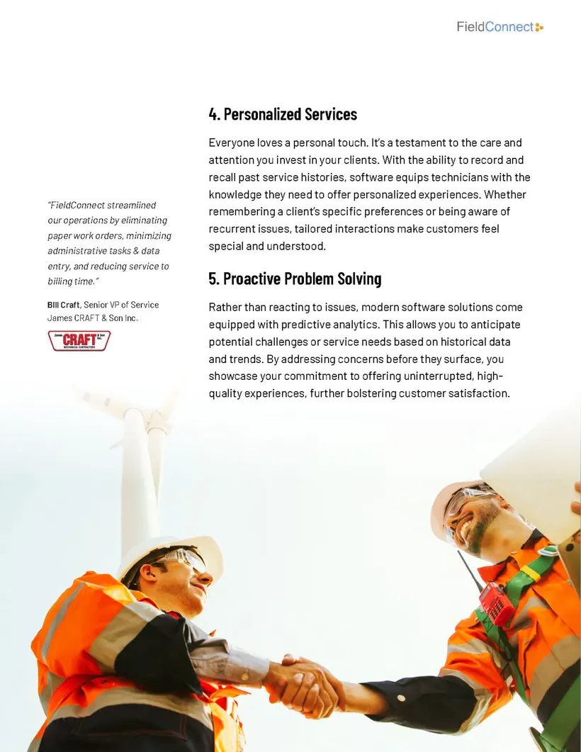 How Field Service Software Drives Revenue Growth, page, 9 of 9