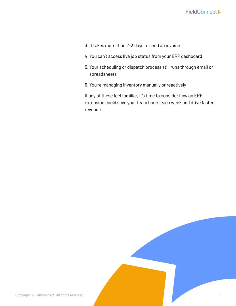 ERP Modernization Blueprint, page, 7 of 9