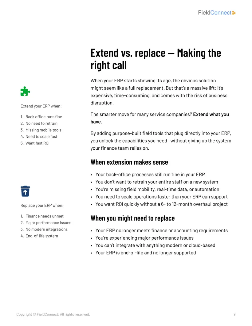 ERP Modernization Blueprint, page, 9 of 9
